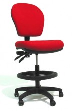 Lynx Drafting Chair. 2 Lever Or 3 Lever. Any Fabric Colour